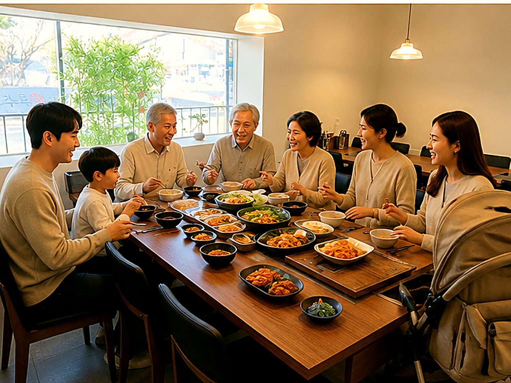 해주옥 5~6인 가족식사 룸