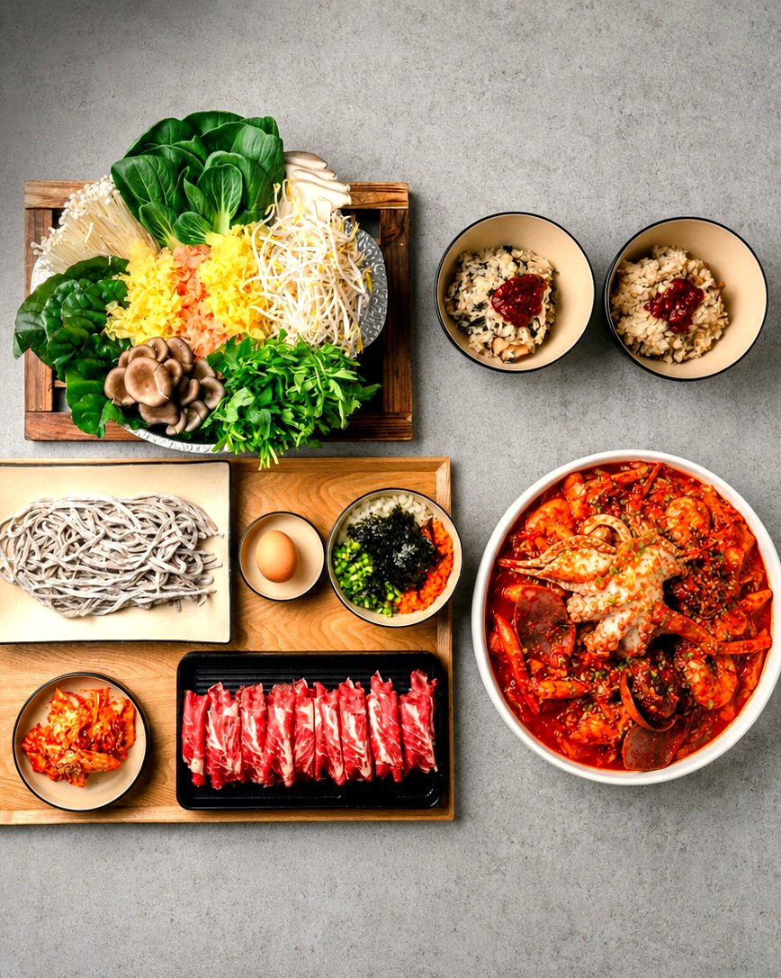 해주옥 안산본점 해주옥 해물찜 + 샤브샤브 세트